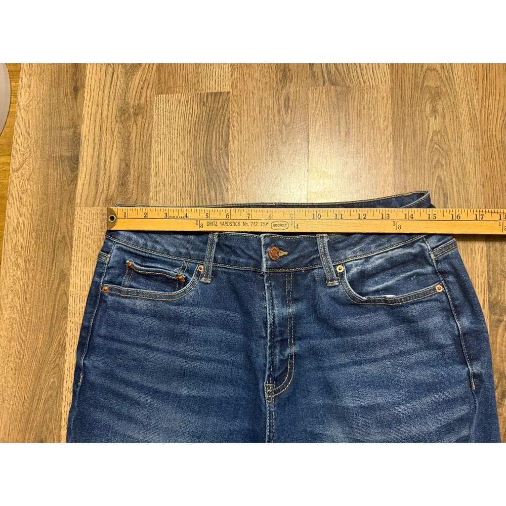 Time & Tru Jeans, Women's Size 12, Blue, Denim, Straight Leg, Medium Wash - Picture 7 of 11